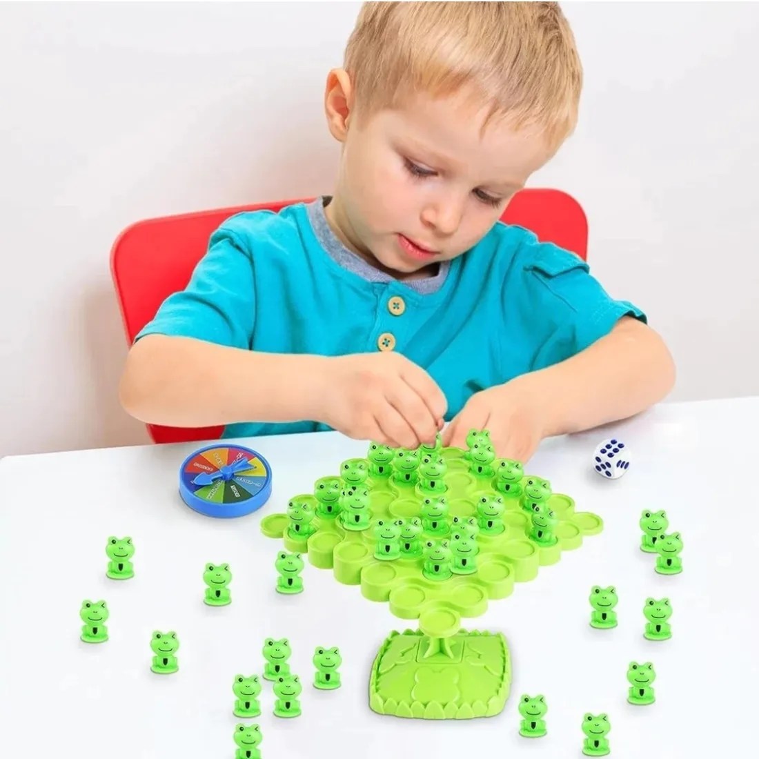 Balance Tree Frog Stacking Game