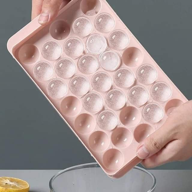 33 Grid Ice Ball Tray with Lid