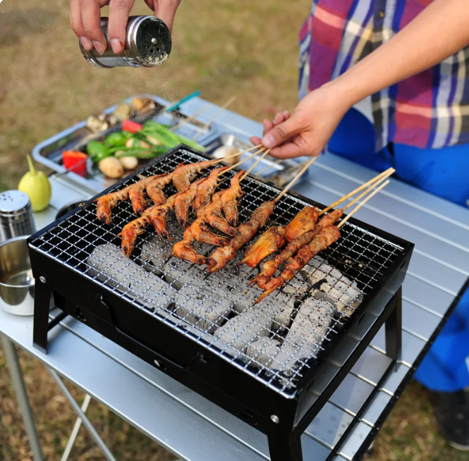 Portable Outdoor Charcoal Bbq Grill