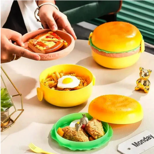 Burger Lunch Box