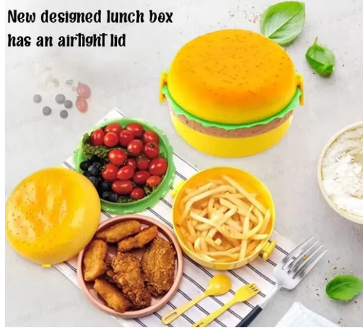 Burger Lunch Box