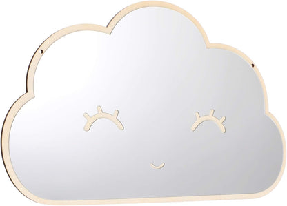 Smile Cloud Acrylic Wall Mirror