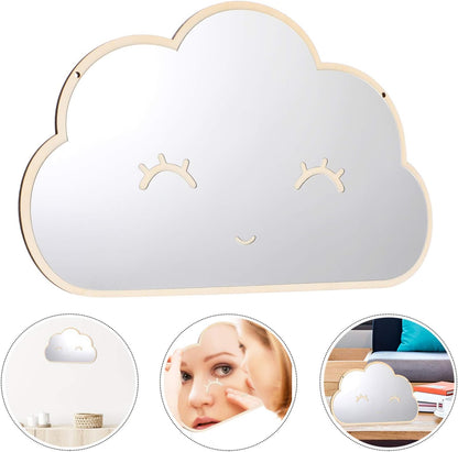 Smile Cloud Acrylic Wall Mirror