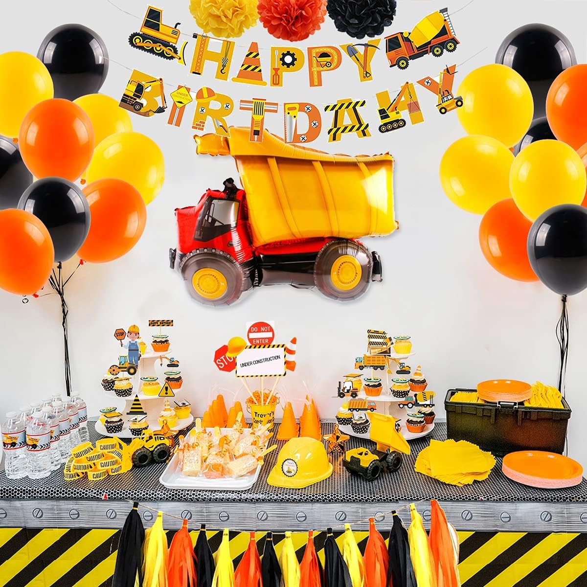 Construction Theme Birthday Party Pack