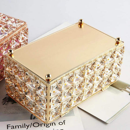 Fancy Crystal Tissue Box