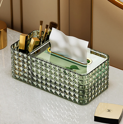 Luxury Crystal Tissue Box