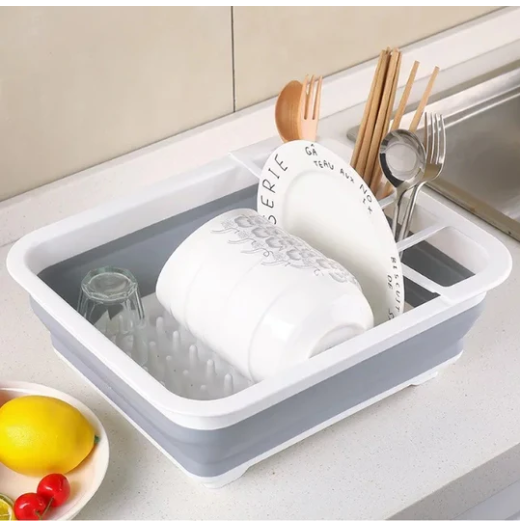 Silicone Foldable Dish Drying Rack