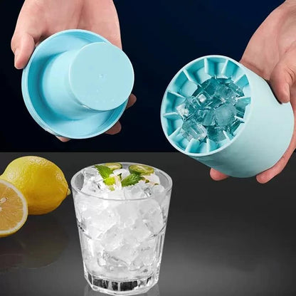 Silicone Ice Cube Bucket Mould