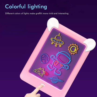 3D Light-up Drawing Tablet Magic Pad