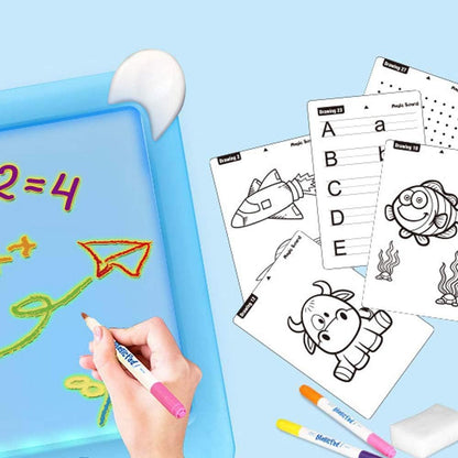 3D Light-up Drawing Tablet Magic Pad