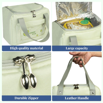 Insulated Lunch Box Bag