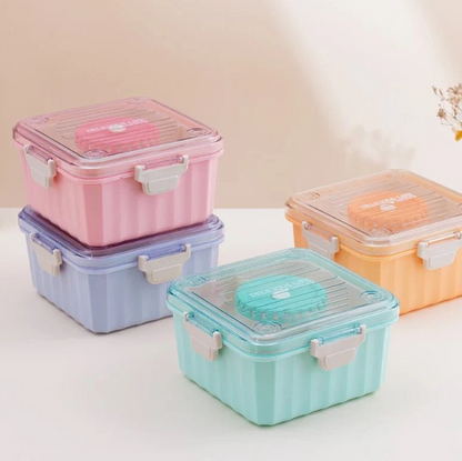 2 Layer Pastel Bento Lunchbox - 2.1 L