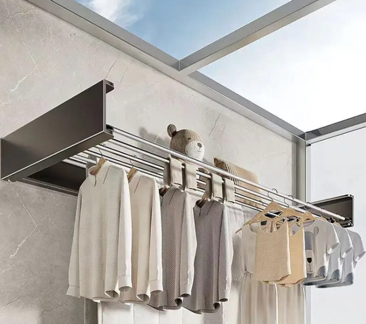 Retractable Wall Mounted Laundry Drying Rack