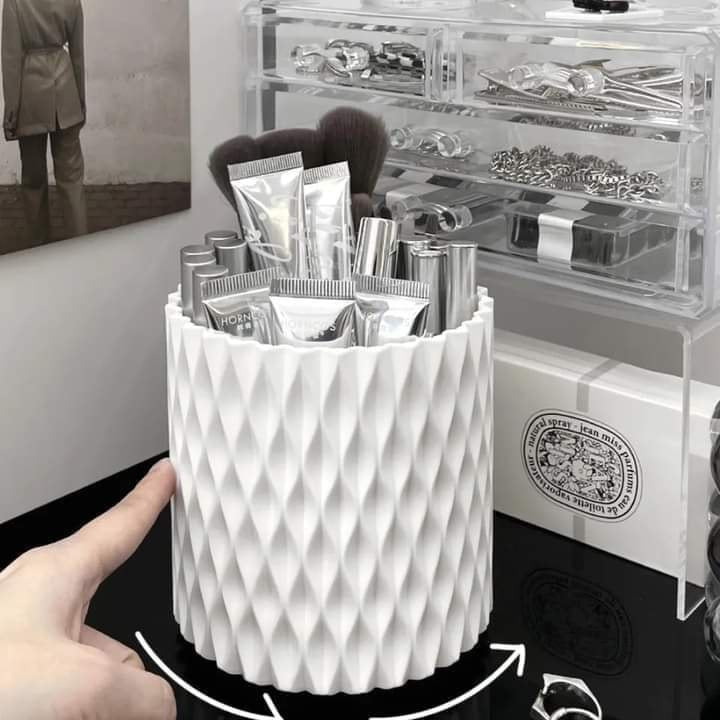 Rotating Makeup Brush Holder