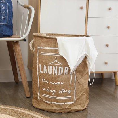 Foldable Laundry Storage Basket