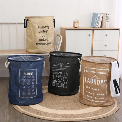 Foldable Laundry Storage Basket