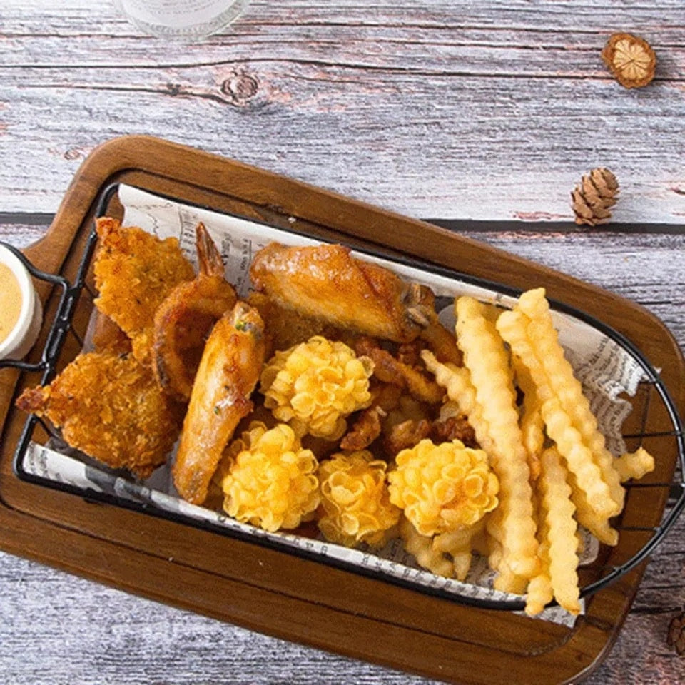 Snack Buckets & Restaurant Style Serving Platter