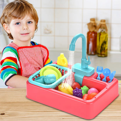 Realistic Kitchen Sink Pretend Play Toy