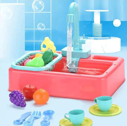 Realistic Kitchen Sink Pretend Play Toy