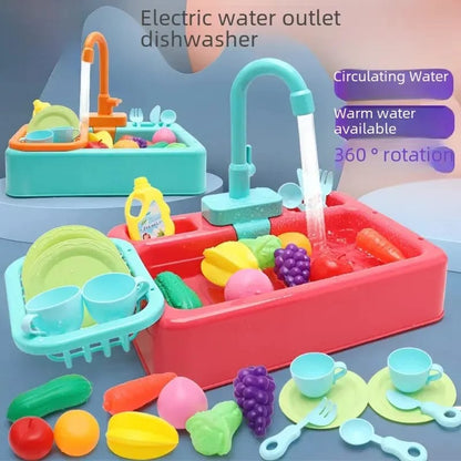 Realistic Kitchen Sink Pretend Play Toy