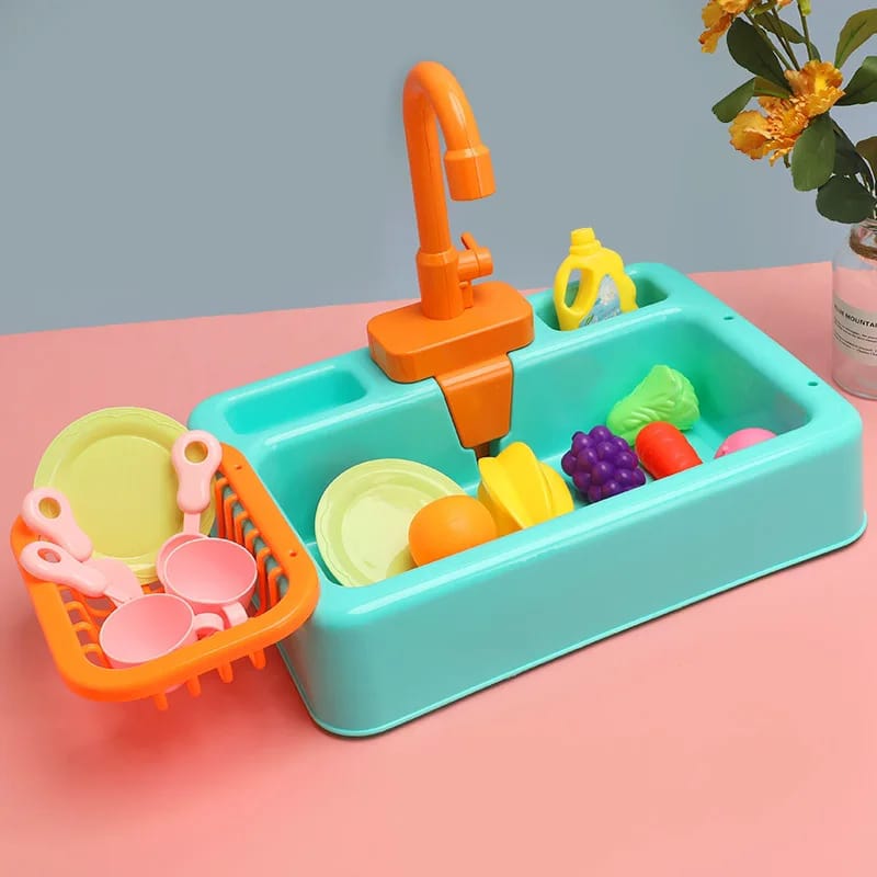 Realistic Kitchen Sink Pretend Play Toy