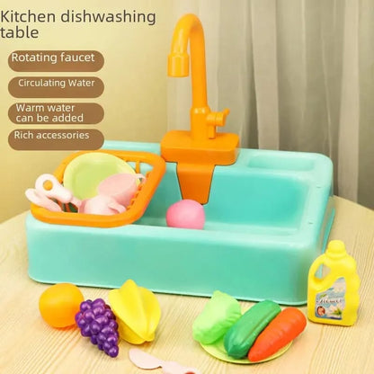 Realistic Kitchen Sink Pretend Play Toy