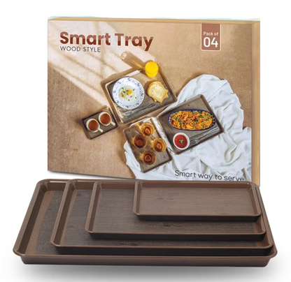 Smart Wood Style Serving Tray