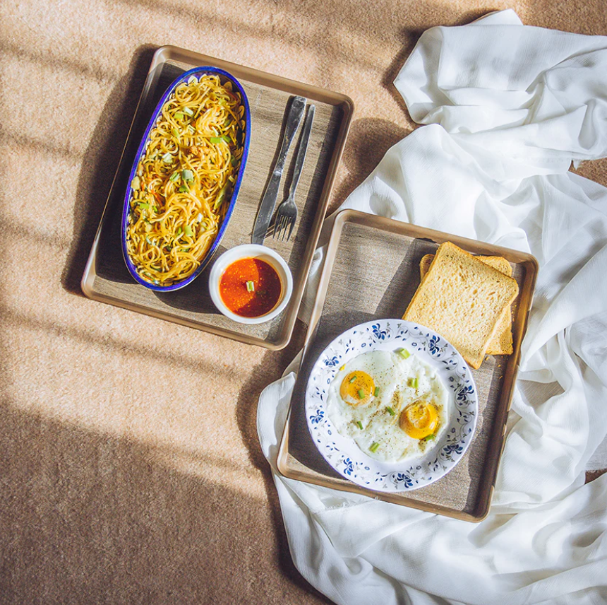 Smart Wood Style Serving Tray