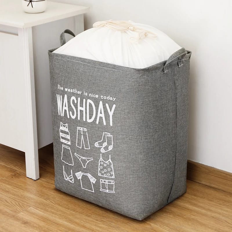 Foldable Laundry Storage Basket