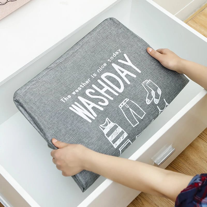 Foldable Laundry Storage Basket