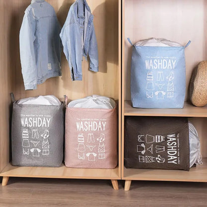 Foldable Laundry Storage Basket