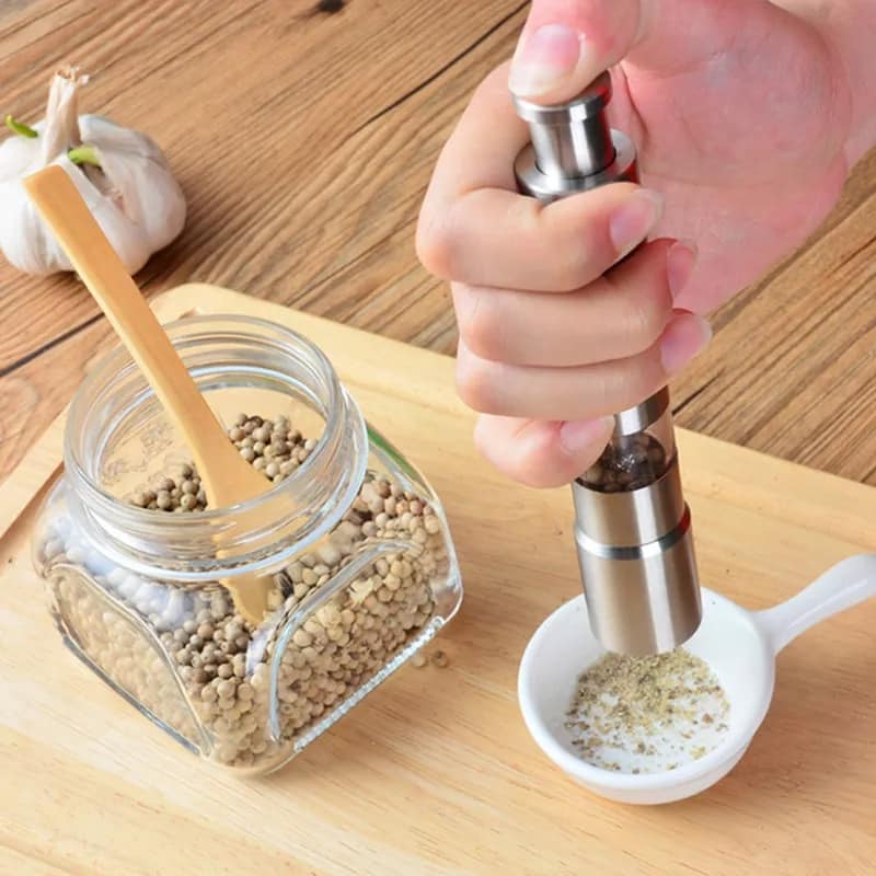 Stainless Steel Manual Spice Grinder