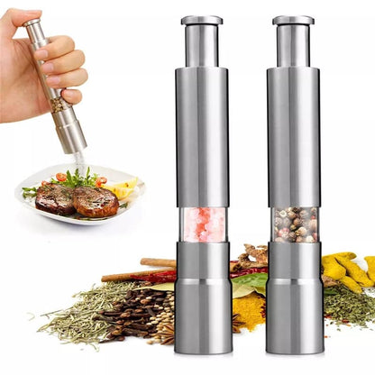 Stainless Steel Manual Spice Grinder