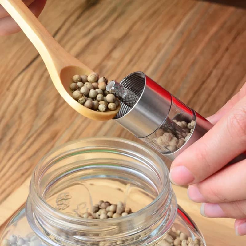 Stainless Steel Manual Spice Grinder