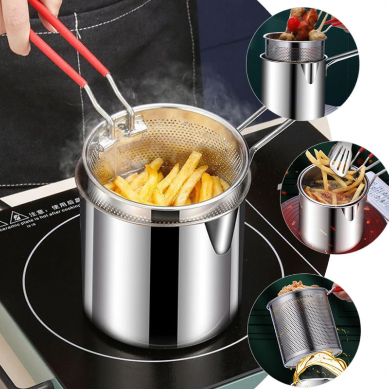 Stainless Steel Deep Frying Pot