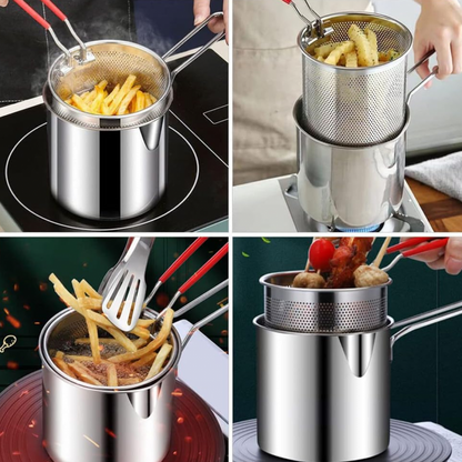 Stainless Steel Deep Frying Pot