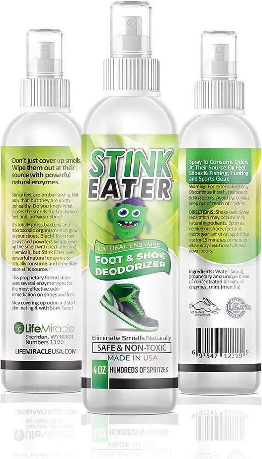 Stink Eater and Shoe Deodoriser 100ML Spray Bottle