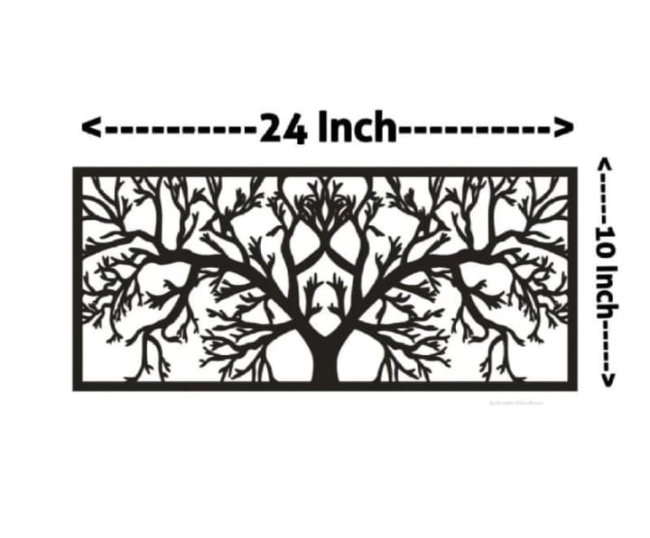 Tree Wooden Wall Art Home Decor