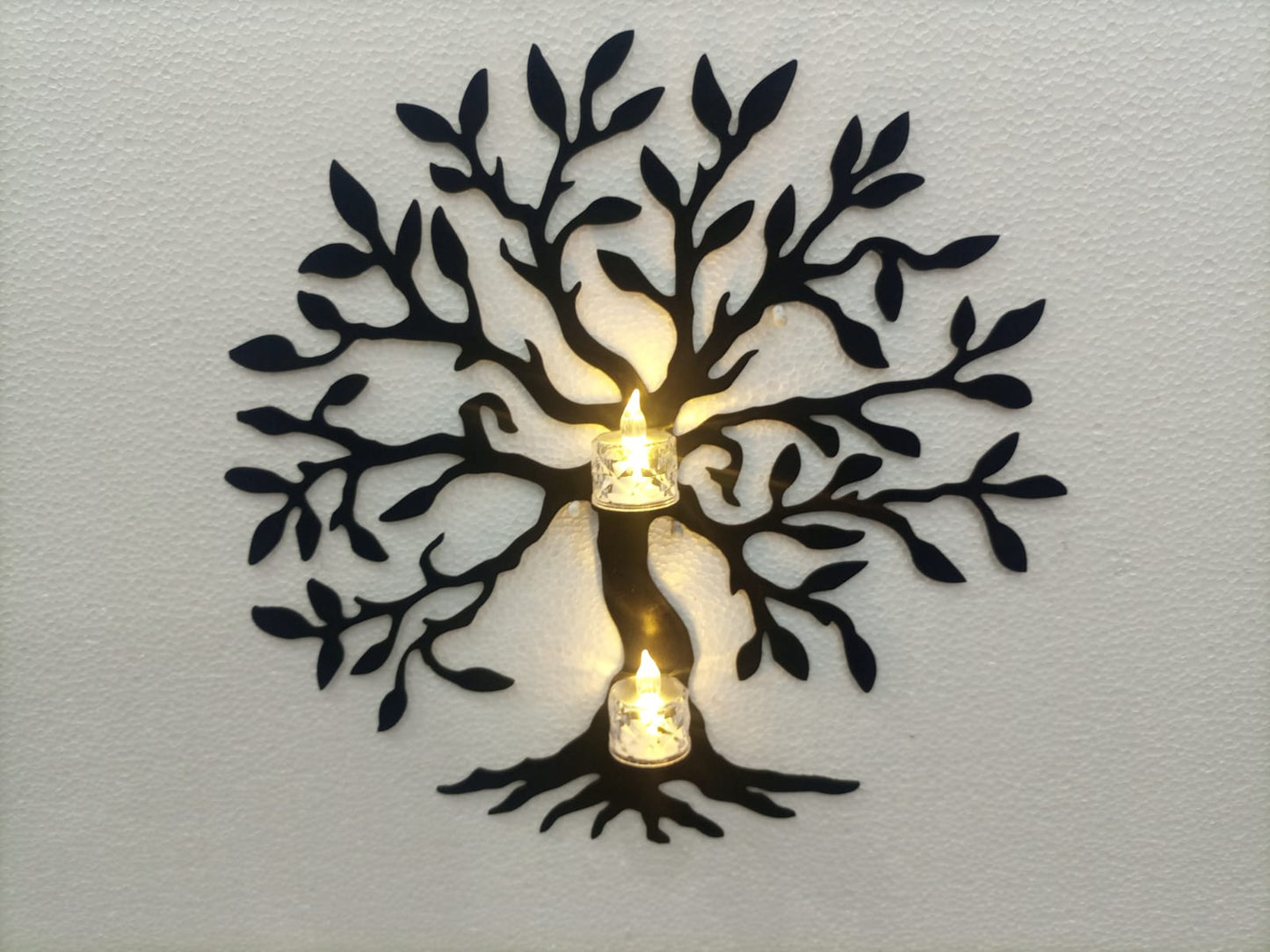 Olive Tree of Life Candle Stand with Candles