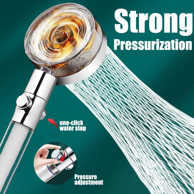 Turbocharged Water Saving Shower