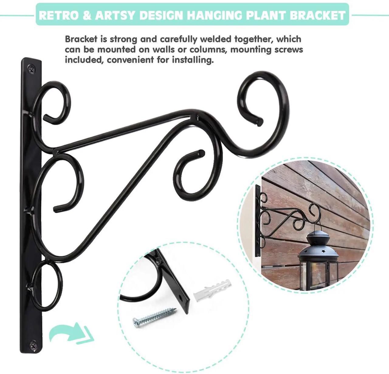 Wall Hanging Basket Bracket Flower Pots Stand