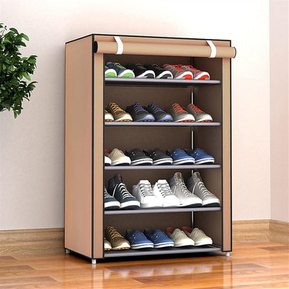 Multi-Layer Wardrobe Style Shoe Rack